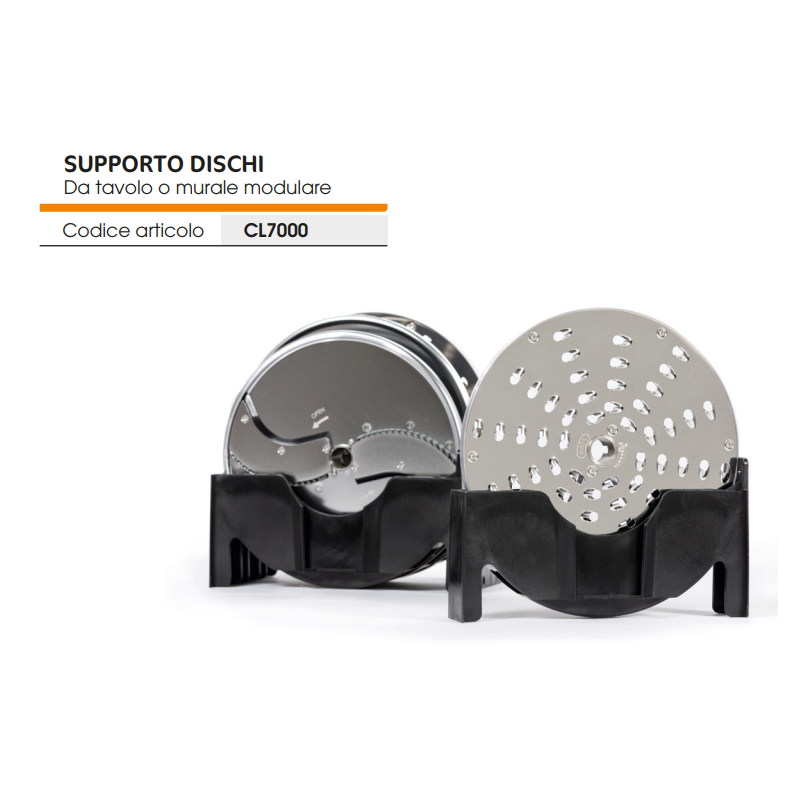 CL7000 SUPPORTO PORTADISCHI TAGLIO TAGLIAVERDURE ELETTRICO