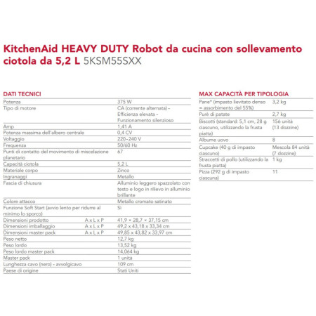 K55 PLANETARIA KITCHENAID
