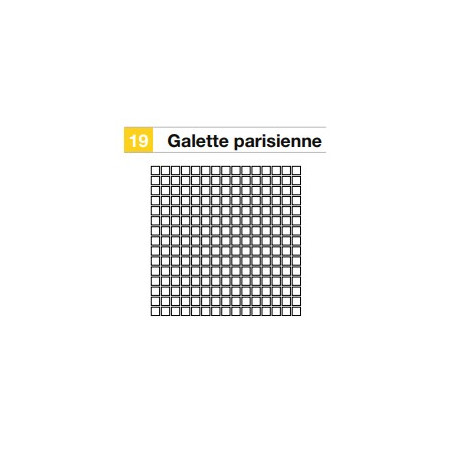 WECAXC WAFFLE GALETTE PARISIENNE 90°