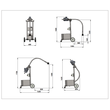 TB120.M GIGAMIX XS MIXER TRIFASE