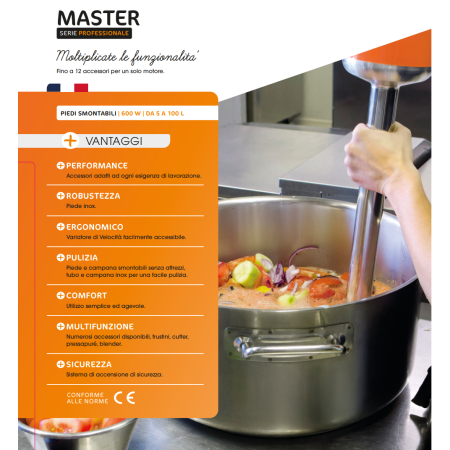 MF001 COMBINATO MASTER MFAP2000 MIXER FRUSTA PRESSAPURE