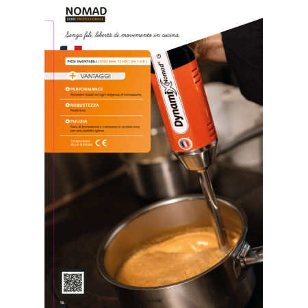 MX140 Dynamix Nomad 190 a batteria